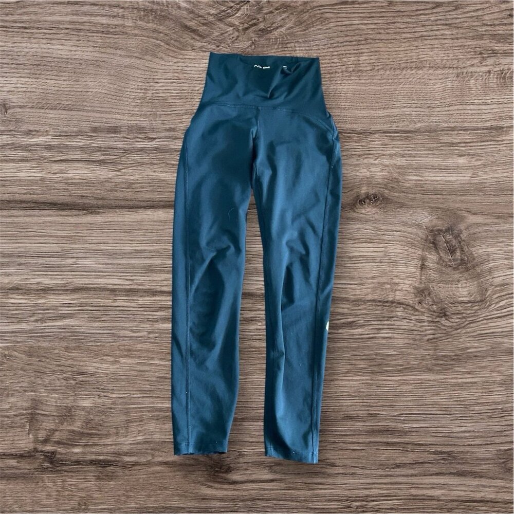 REI Leggings Women's fitted Compression Casual Stretch Yoga Lightweight Black XS